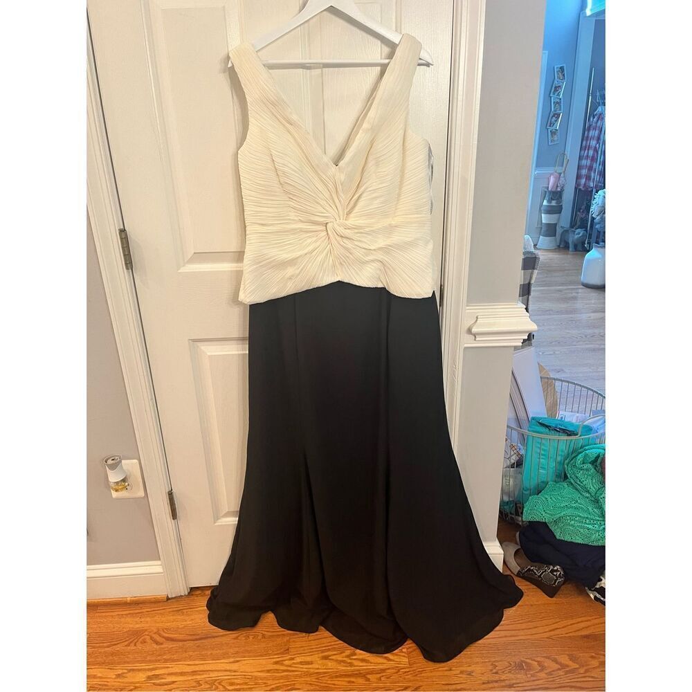 Caterina Collection by Jordan Candlelight & Black Mother of the Bride Sleeveless